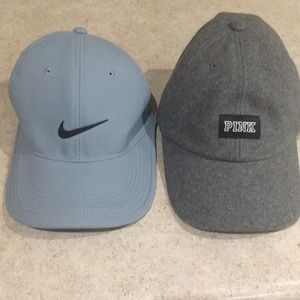 Baseball caps, Nike and Pink